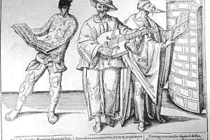 02. La serenata, xilografia, 1585 c., Stoccolma, Nationalmuseum, Raccolta Fossard