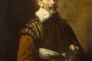 06. Domenico Fetti, Ritratto di Francesco Andreini, olio su tela, 1621-1622, San Pietroburgo, Museo dell’Ermitage
