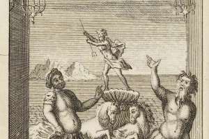 14. Du Plaissis dis., Étienne Desrochers inc., Arlequin Protée in Le Théâtre Italien de Gherardi, ou Recueil de toutes les Comédies et Scènes françoises jouées par le Comédiens Italiens du Roi pendant tout le temps